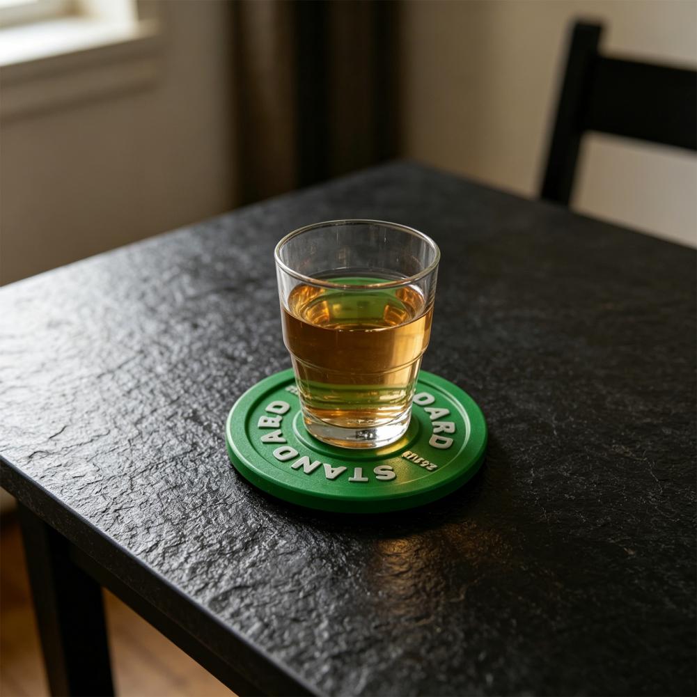 Wine Beer Drink - 5PCS Weight Plate Drink Coasters, Drink