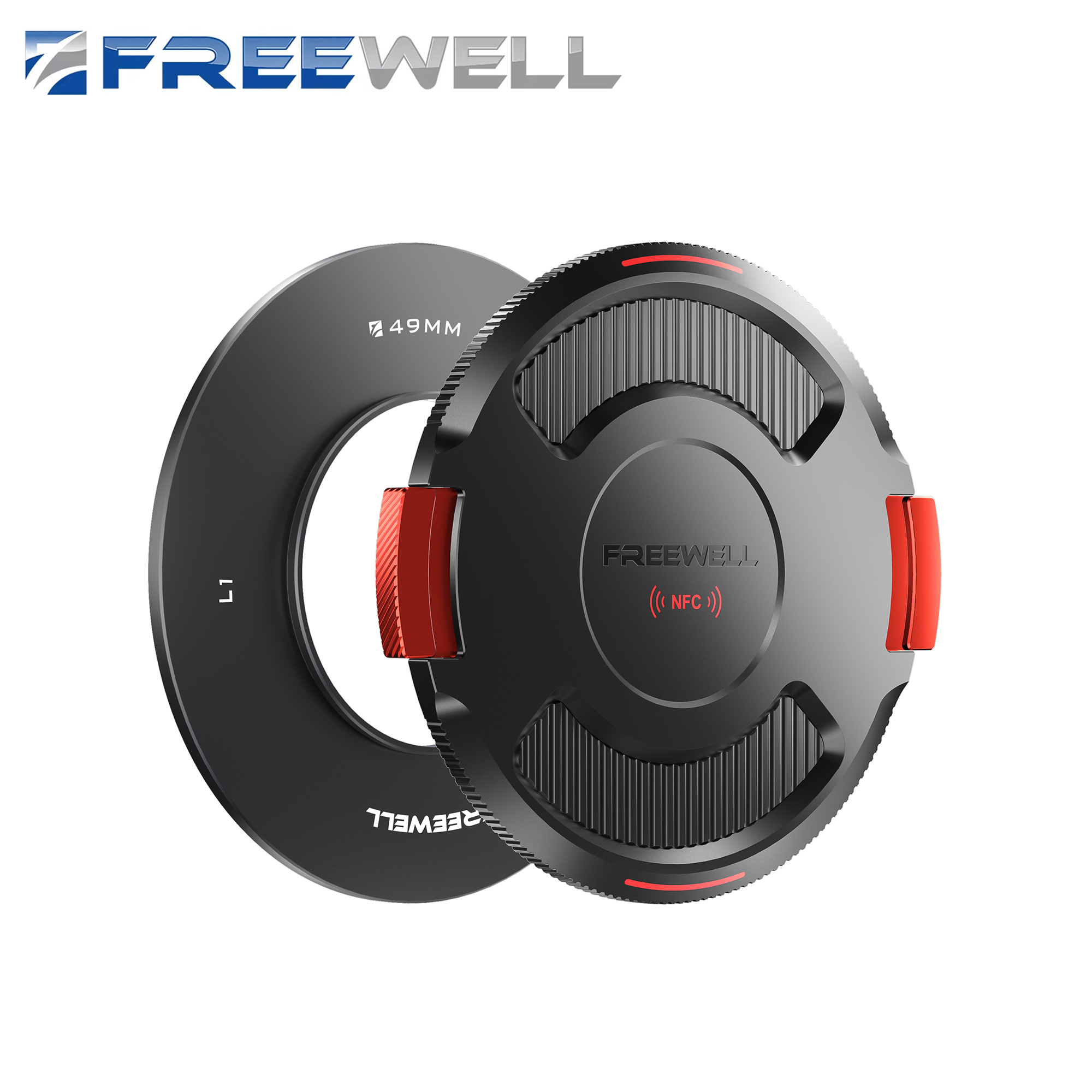 Wine Xd - Freewell 49/52/55/58/62/67/72/77/82mm Adapter Ring with Cap