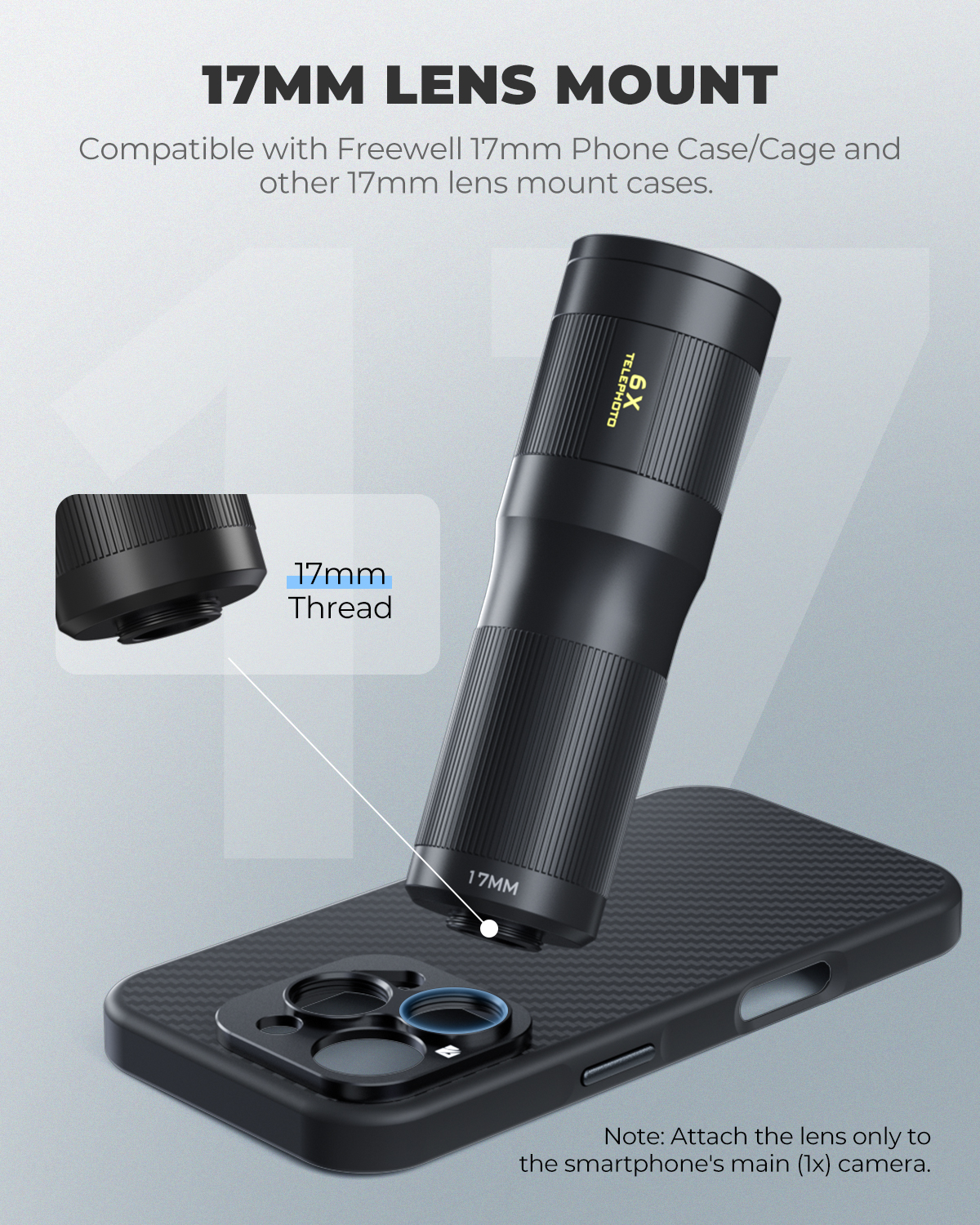 Freewell 6X HD Telephoto Lens  – Wine Xd Bewertung und Preis