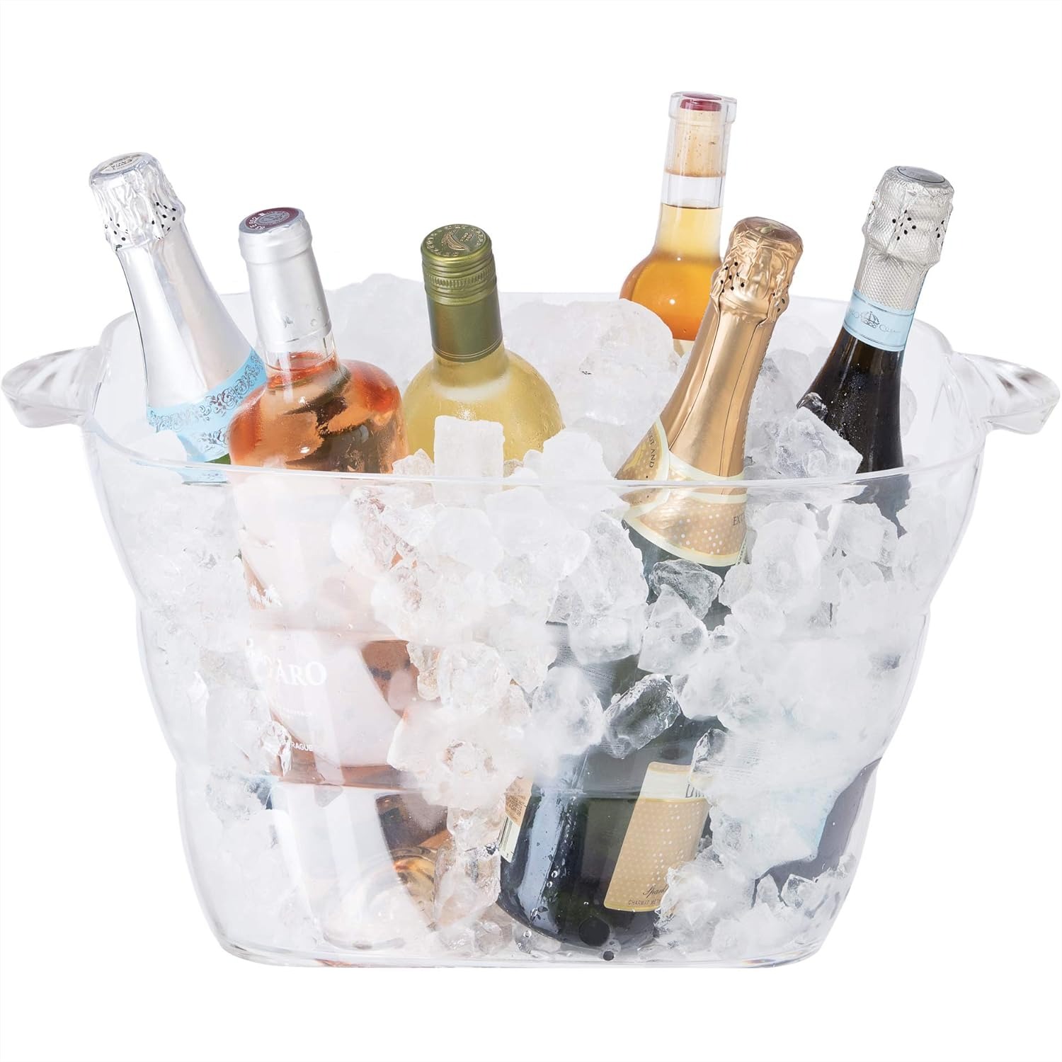Clear Acrylic Party Tub with H – Wine Beer Images Bewertung und Preis