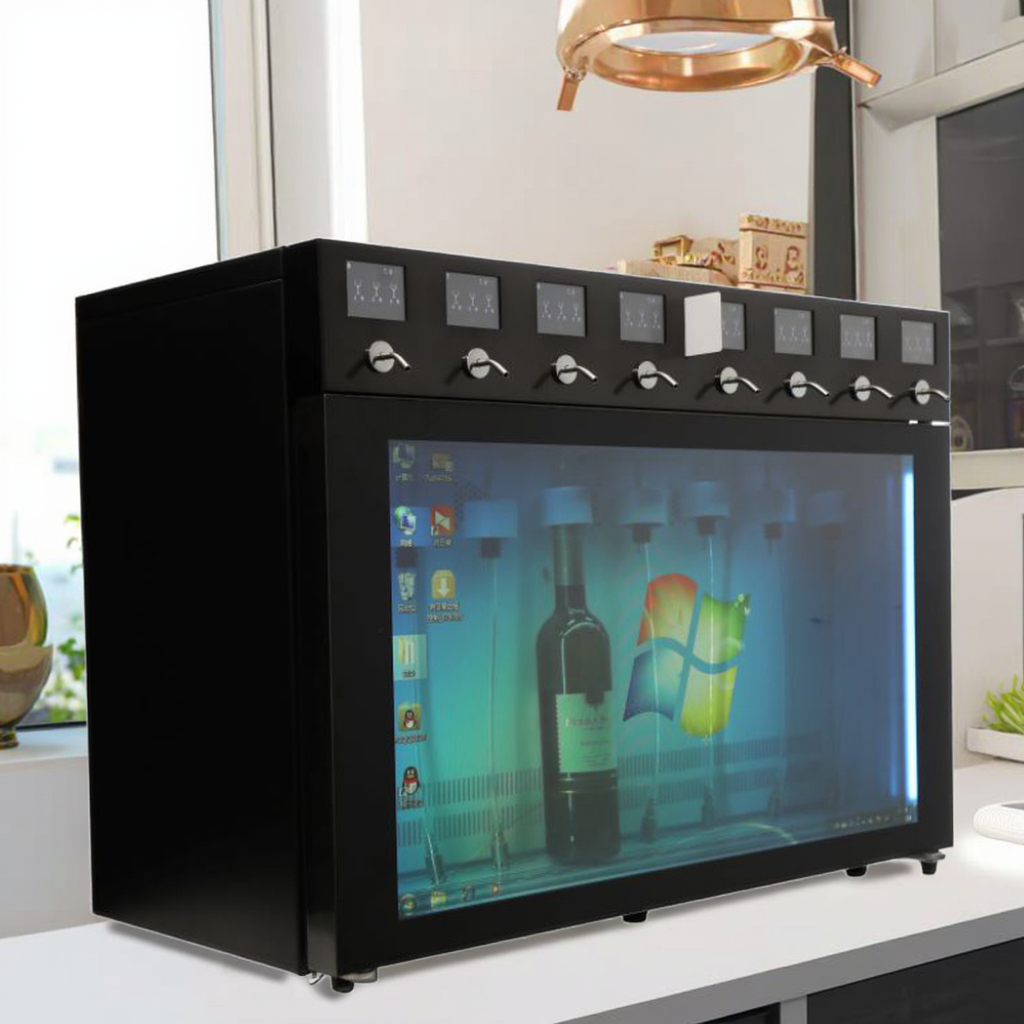 8 Bottles bar Cooler Electric  – Wine & Beer Shop Photos Bewertung und Preis