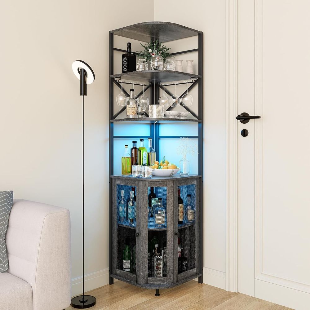 6-Tier Wine Bar Cabinet with L – Wine & Beer Shop Photos Bewertung und Preis