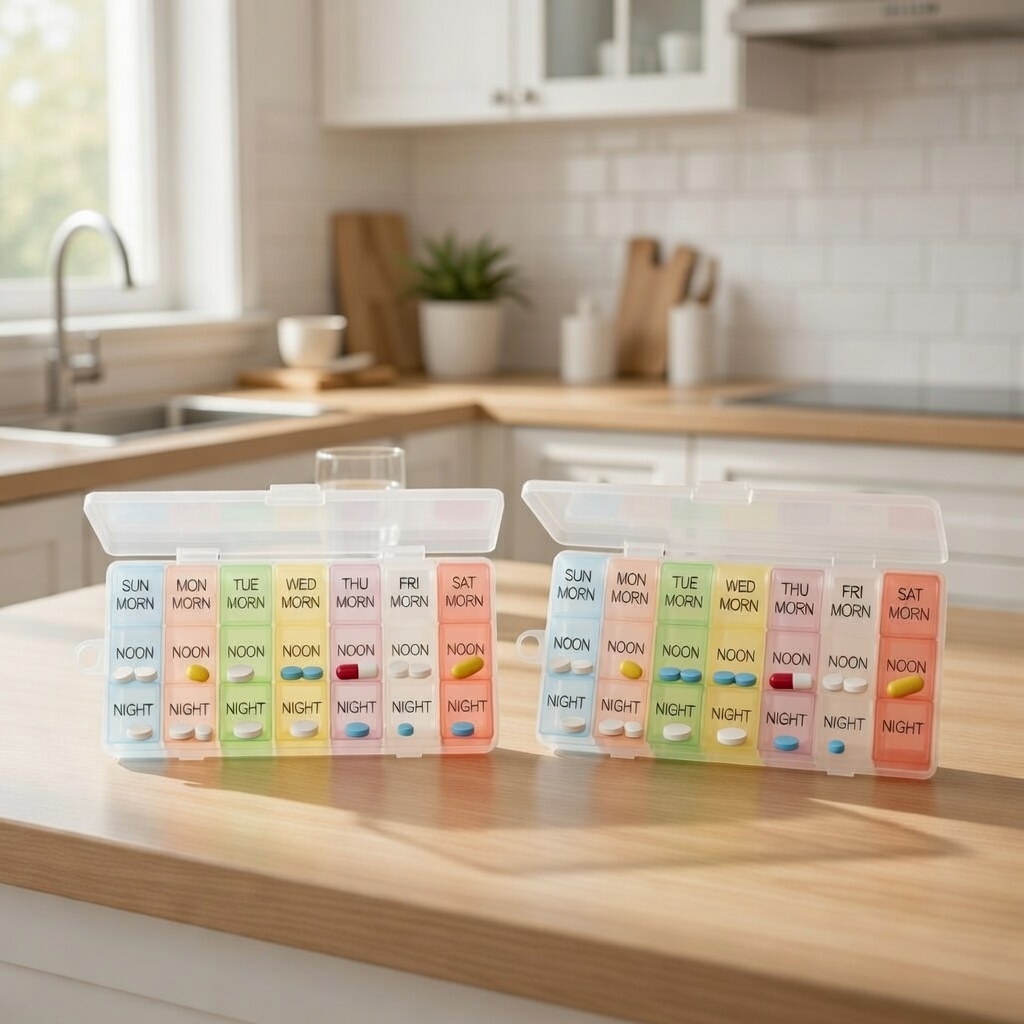 2 Pack Weekly Pill Organizer 7 – Cocktail Shaker Set Bewertung und Preis