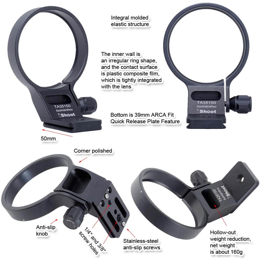 iShoot Lens Collar for Tamron  – Wine Xd Bewertung und Preis