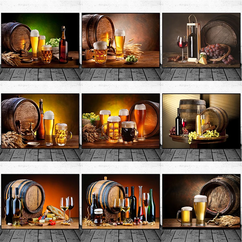 Kitchen Bar Red Wine Grape Bee – Wine Beer Bottle Bewertung und Preis