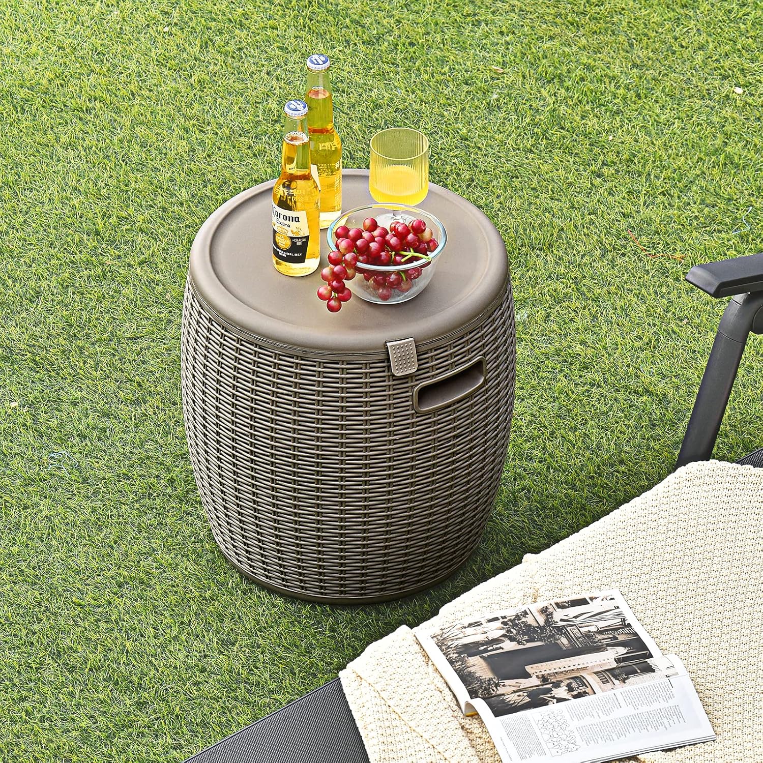 9.5 Gallon Wicker Ice Cooler,  – Wine Beer Images Bewertung und Preis