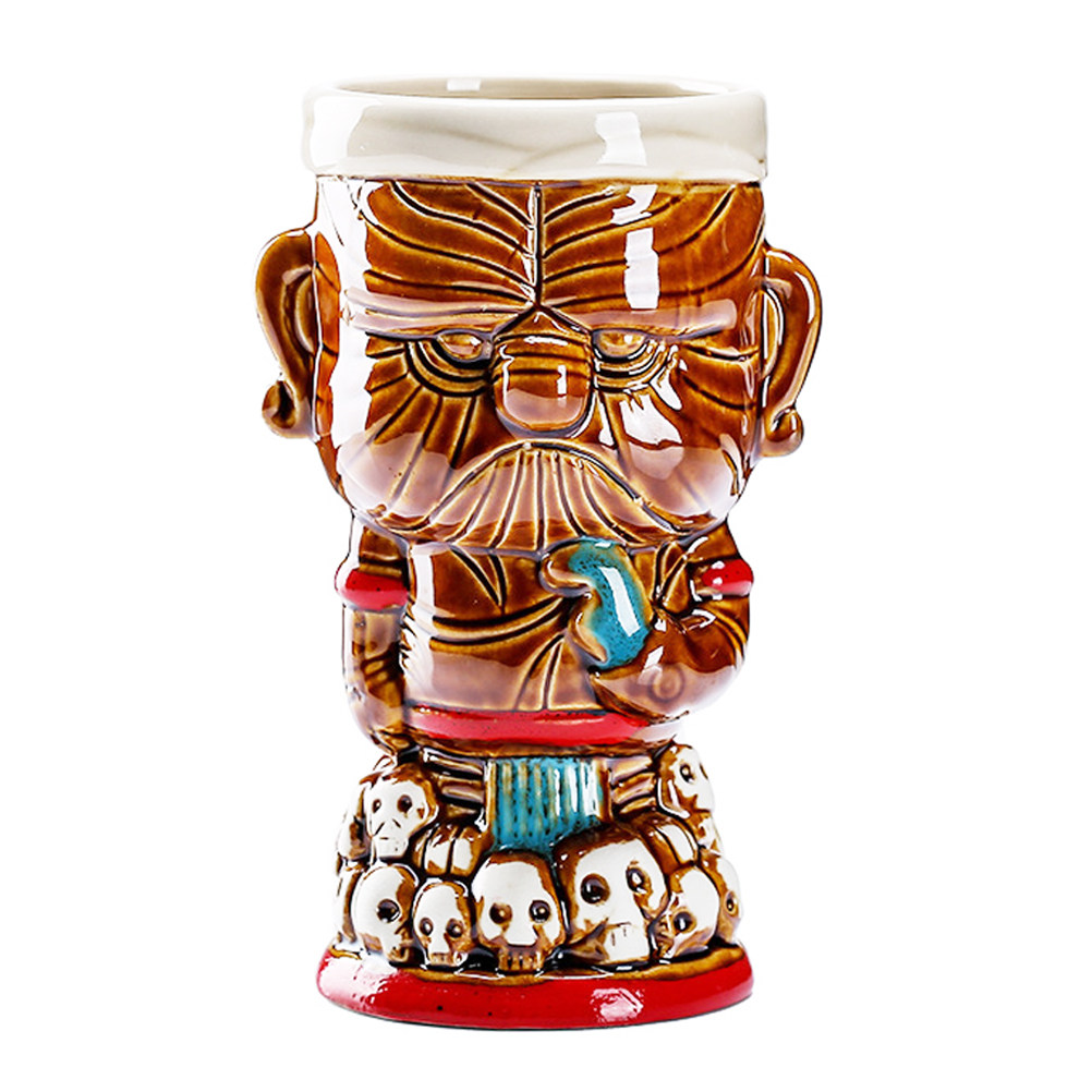 1Pcs Ceramic Native Chief Wine – Wine Beer Drink Bewertung und Preis