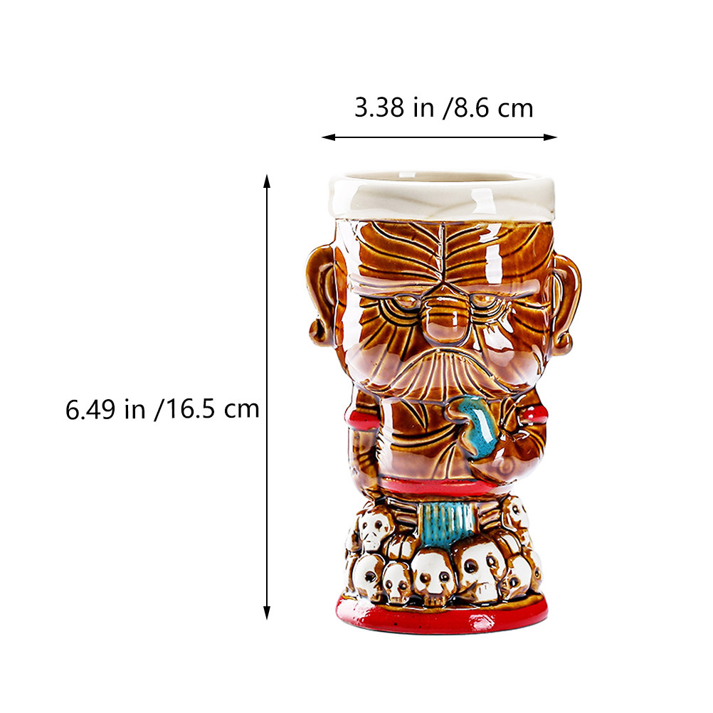 1Pcs Ceramic Native Chief Wine – Wine Beer Drink Bewertung und Preis