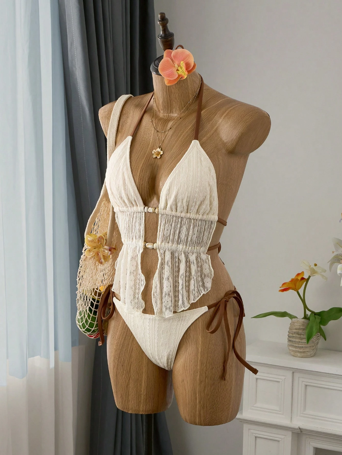Cream Lace Halter Neck Tankini – Cocktail Shaker Set Bewertung und Preis