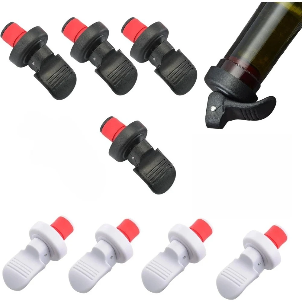 4PackWineBottle Stoppers Whisk – Wine Beer Market Bewertung und Preis