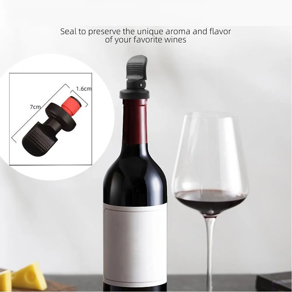 4PackWineBottle Stoppers Whisk – Wine Beer Market Bewertung und Preis