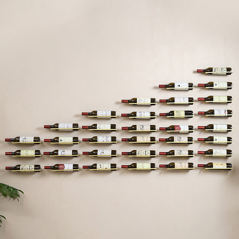 1PC Wall-Mounted Bar Wine Rack – Wine Beer Champagne Bewertung und Preis