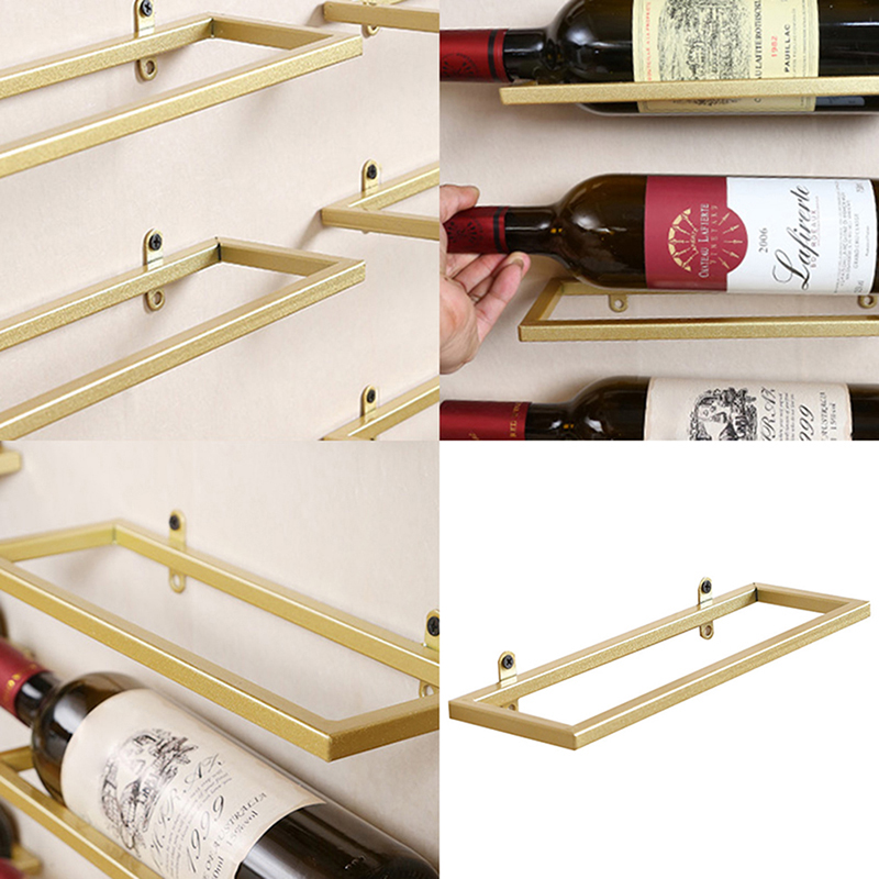1PC Wall-Mounted Bar Wine Rack – Wine Beer Champagne Bewertung und Preis