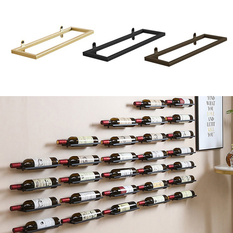 1PC Wall-Mounted Bar Wine Rack – Wine Beer Champagne Bewertung und Preis
