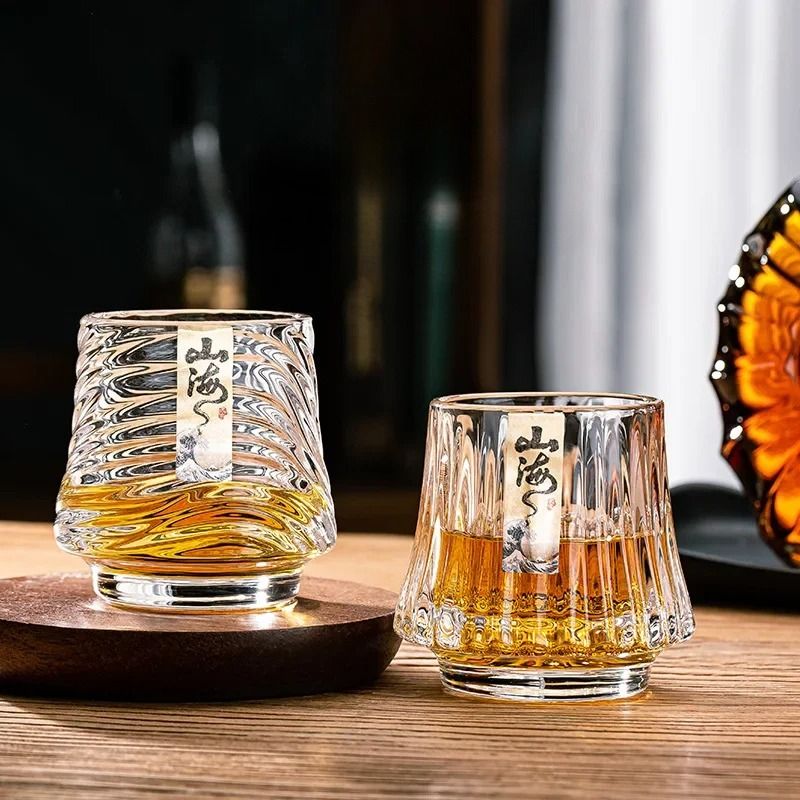 Glass Whiskey Cup Set Shanhai  – Wine Beer Glass Set Bewertung und Preis