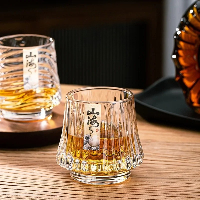 Glass Whiskey Cup Set Shanhai  – Wine Beer Glass Set Bewertung und Preis