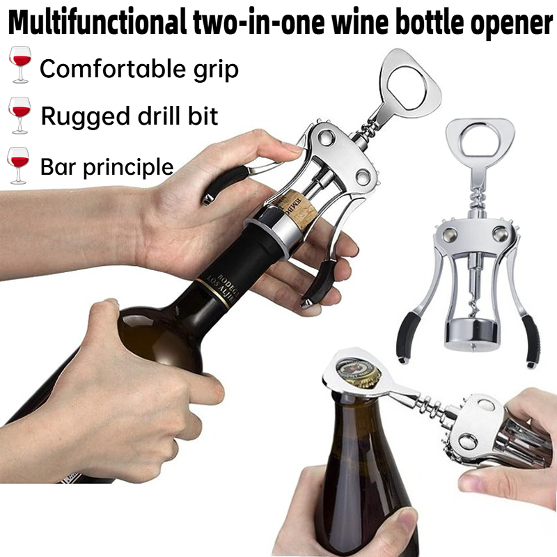 Manual 2-in-1 wine opener, pra – Wine Beer Champagne Bewertung und Preis