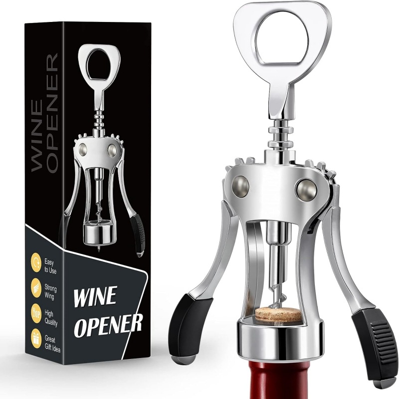 Manual 2-in-1 wine opener, pra – Wine Beer Champagne Bewertung und Preis
