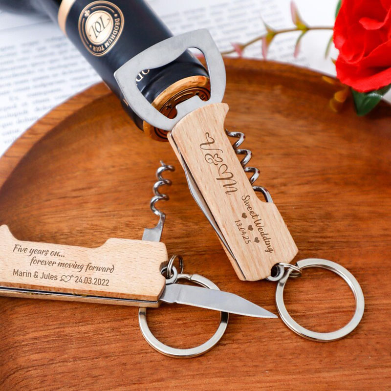 Custom Engraved Logo Bottle Op – Wine Beer Bottle Bewertung und Preis
