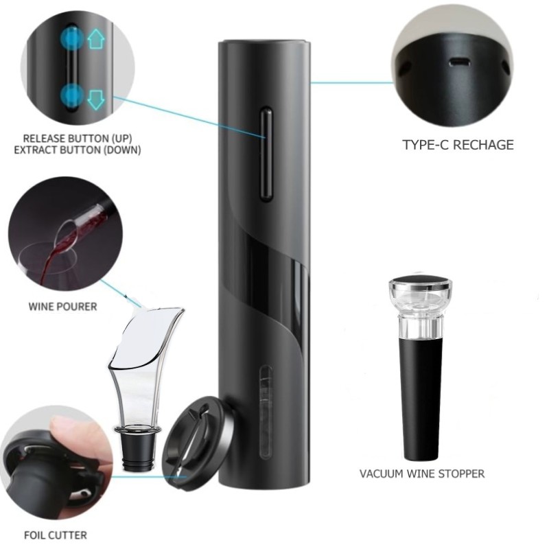 Rechargeable Multifunction Ele – Wine Beer Bottle Bewertung und Preis