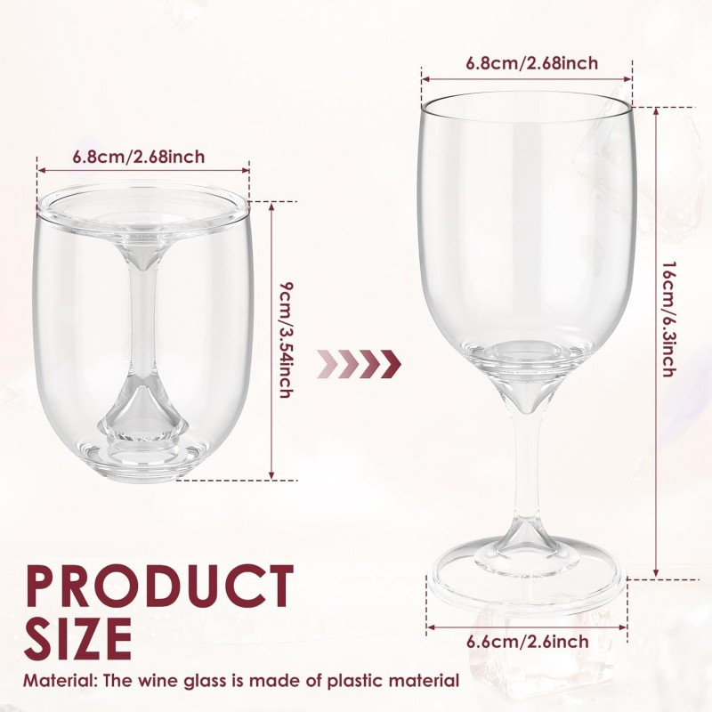 Folding Wine Glass Transparent – Wine & Beer Shop Photos Bewertung und Preis