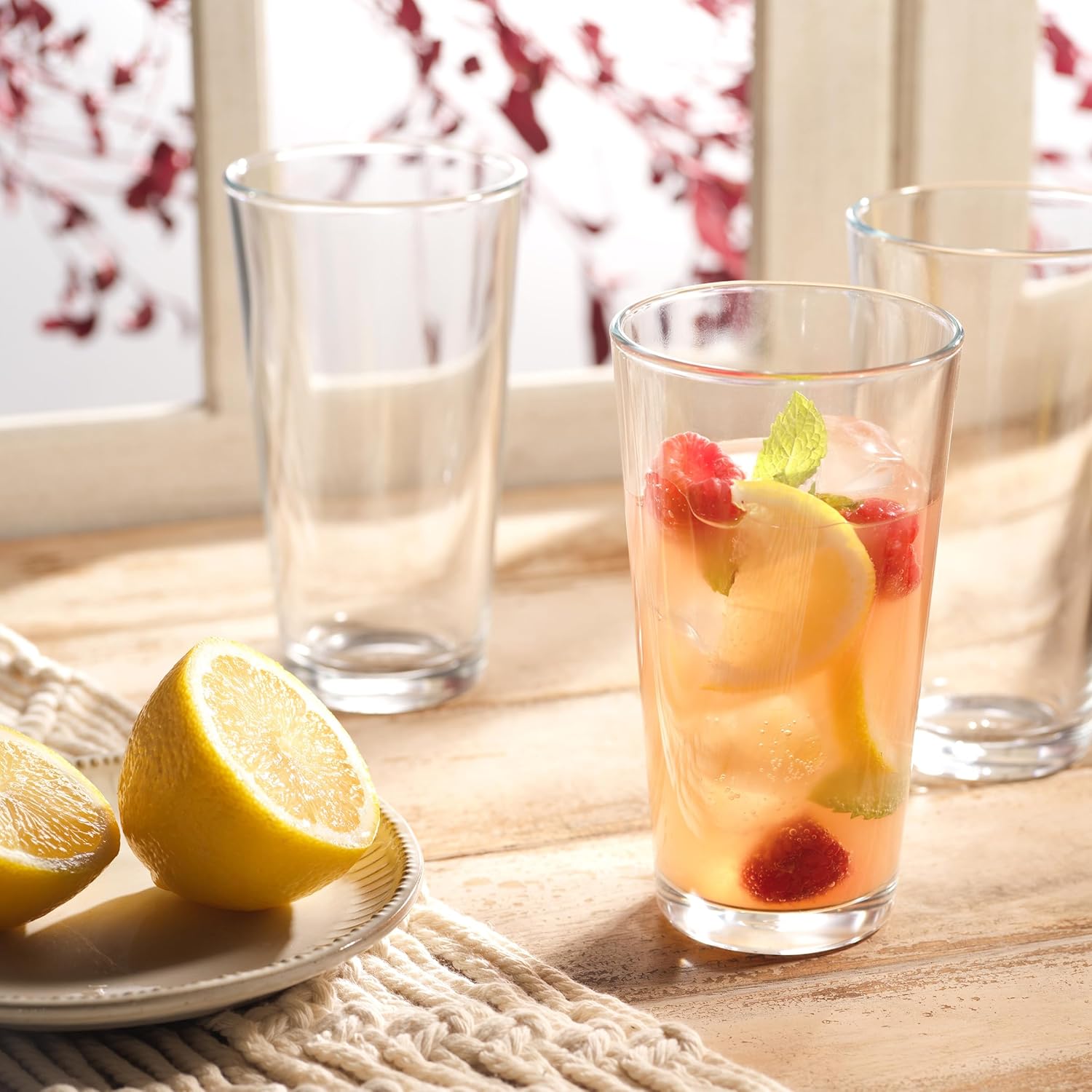 10 Highball Glass Cups, 16 Oz. – Wine Beer Images Bewertung und Preis
