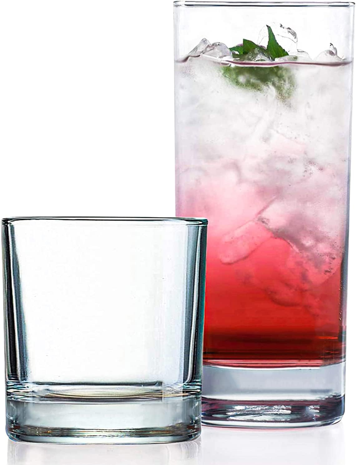 Everyday Drinking Glasses Set  – Wine Beer Images Bewertung und Preis