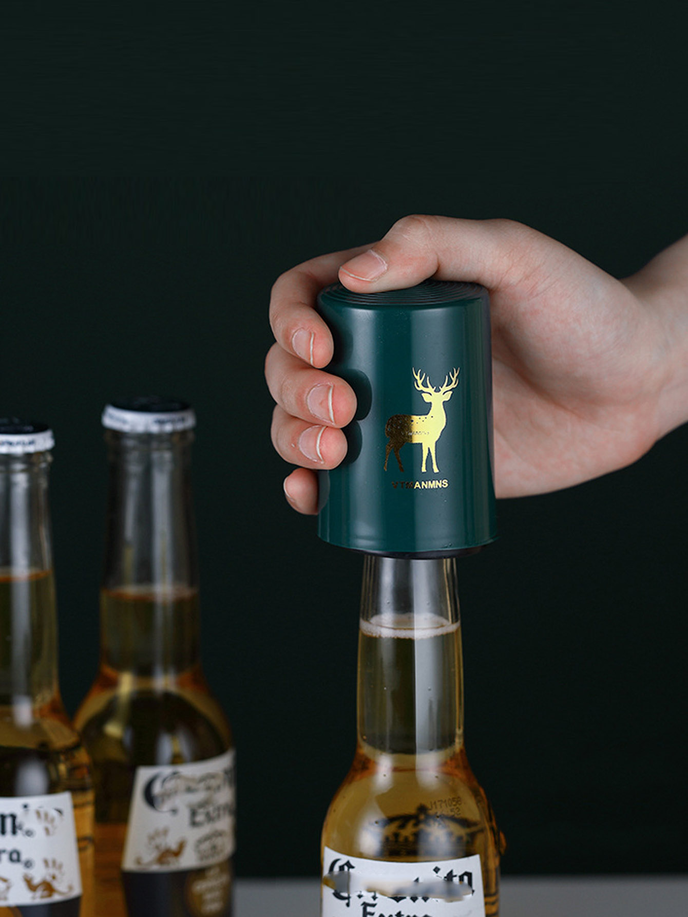 1Pcs Automatic Beer Bottle Ope – Wine Beer Bottle Bewertung und Preis