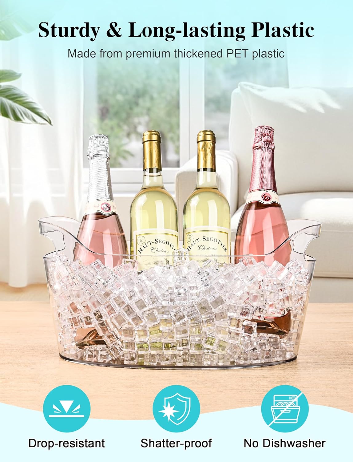 7L Ice Buckets for Parties, 2- – Wine Beer Images Bewertung und Preis