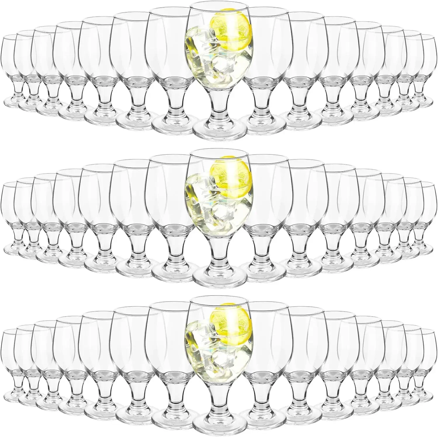 Set of 48 Clear Glasses 13.5 o – Wine Beer Glass Set Bewertung und Preis