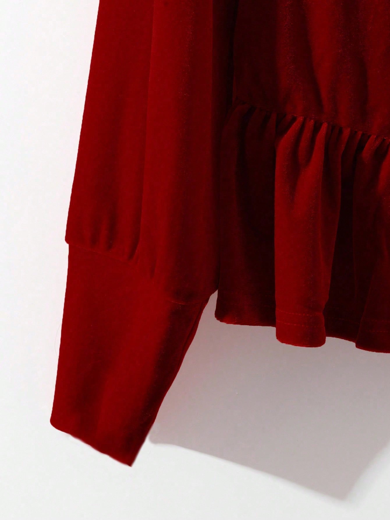 Women's Velvet High Neck Peplu – Wine & Beer Shop Photos Bewertung und Preis