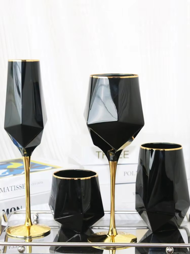Pure Black Crystal Golden Edge – Wine Beer Champagne Bewertung und Preis