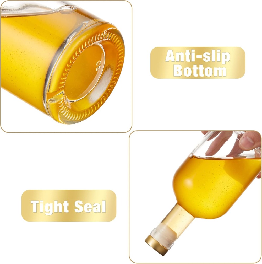 Set of 6 Glass Bottles, 12 oz  – Wine Beer Glass Set Bewertung und Preis