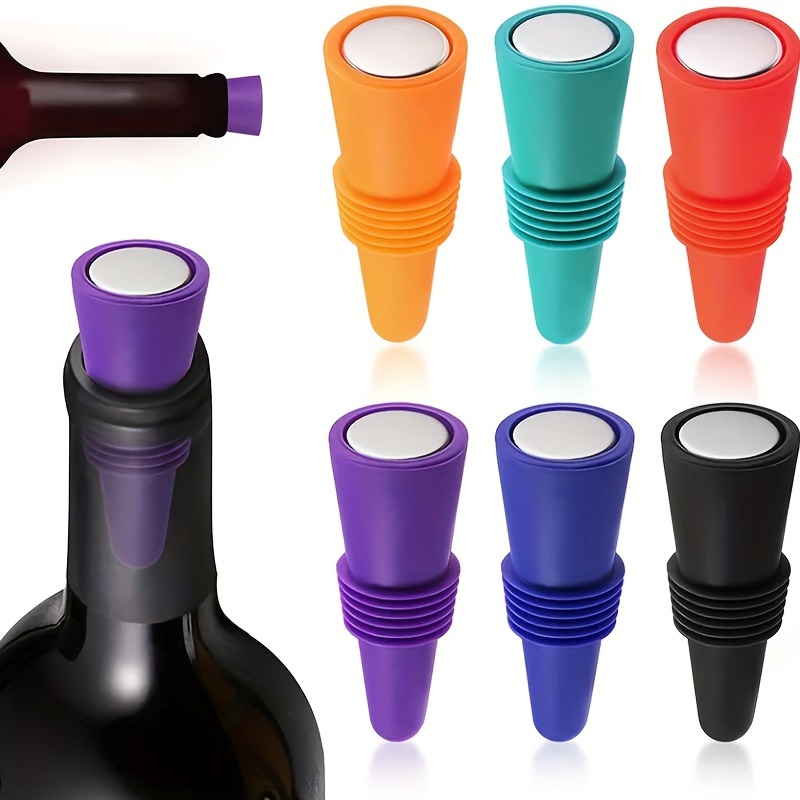 Silicone Wine Stopper Set Leak – Wine Beer Champagne Bewertung und Preis