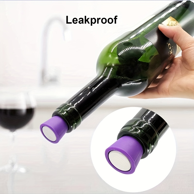 Silicone Wine Stopper Set Leak – Wine Beer Champagne Bewertung und Preis