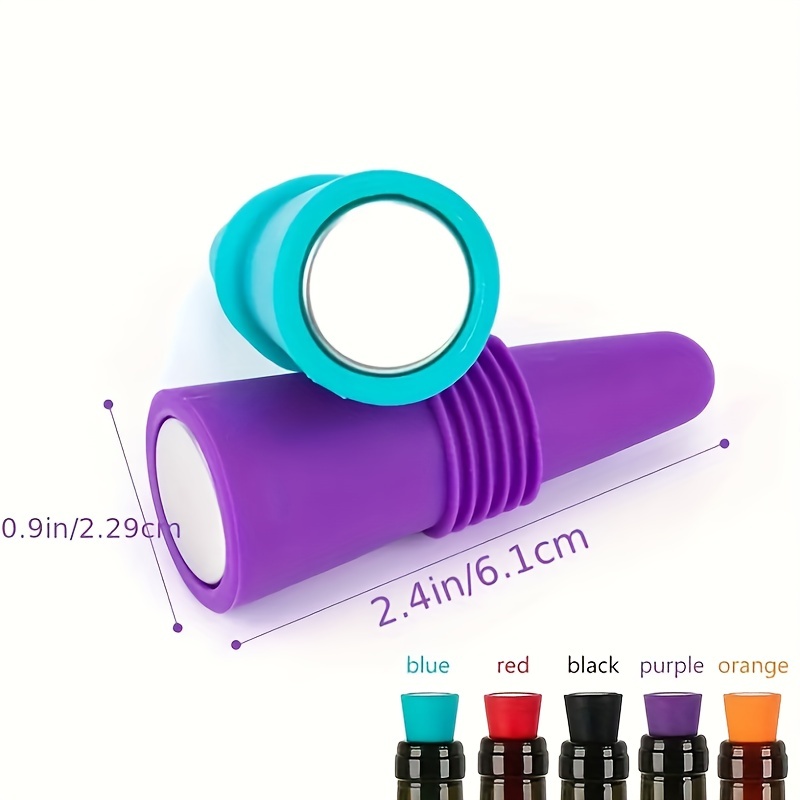 Silicone Wine Stopper Set Leak – Wine Beer Champagne Bewertung und Preis