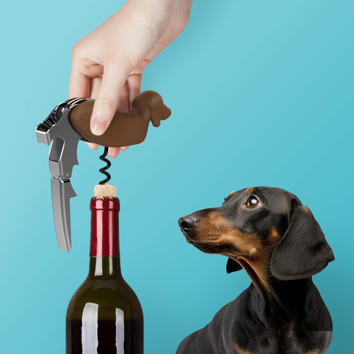 Dog Wine Bottle Opener Corkscr – Wine Beer Bottle Bewertung und Preis
