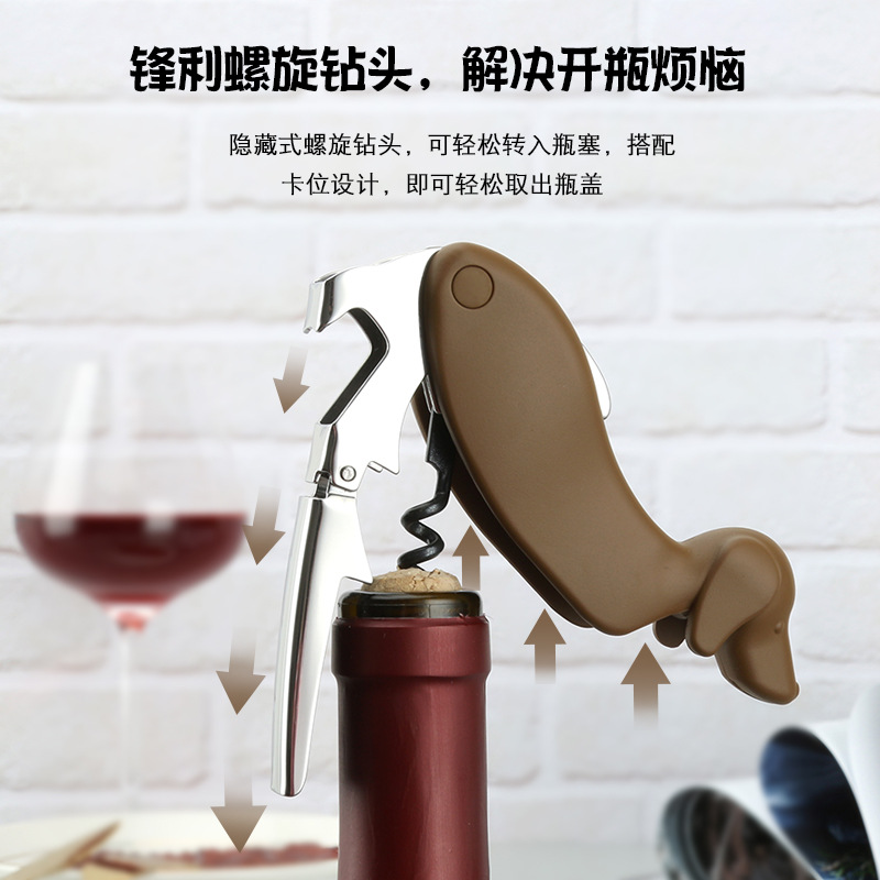 Dog Wine Bottle Opener Corkscr – Wine Beer Bottle Bewertung und Preis
