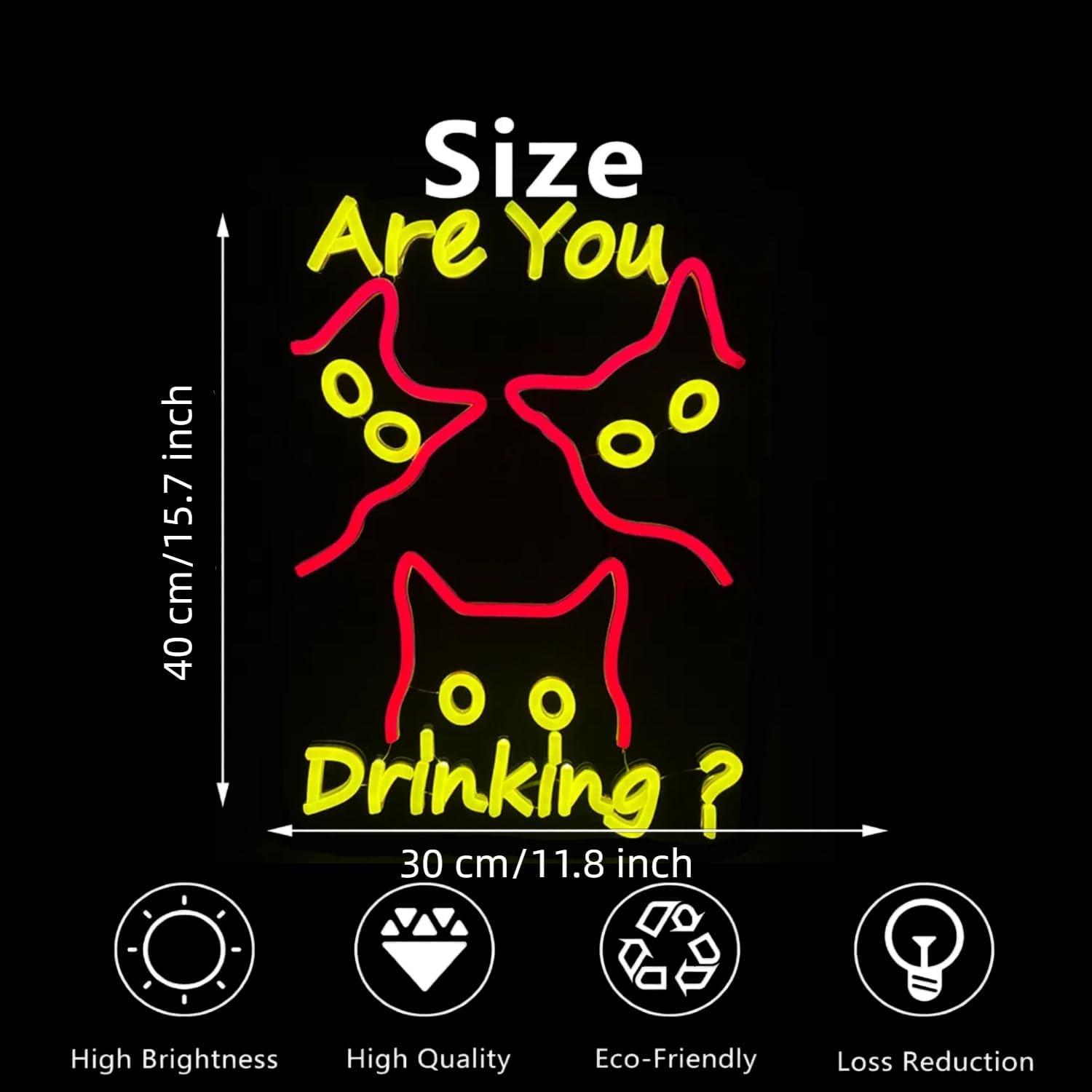 Are You Dringking Neon Sign Ca – Wine & Beer Shop Photos Bewertung und Preis