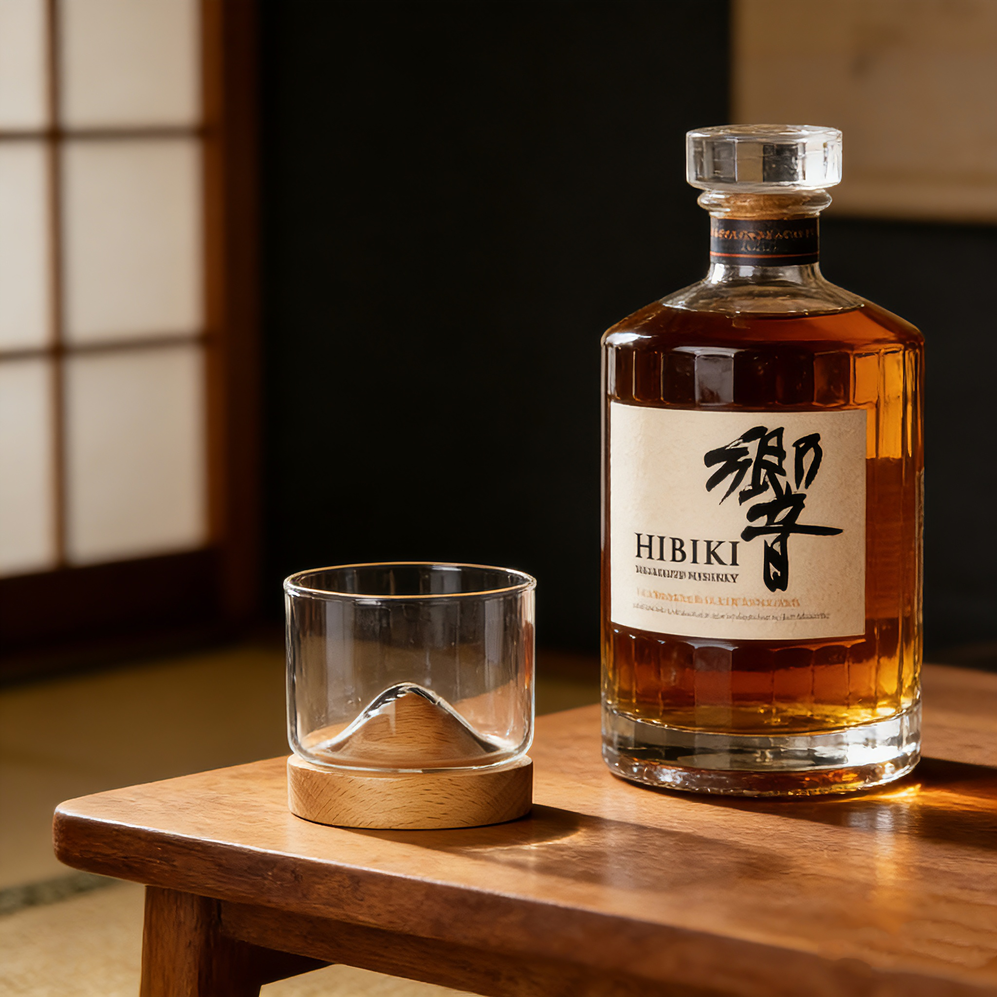 Japanese Style Walnut Coaster  – Wine Beer Glass Set Bewertung und Preis