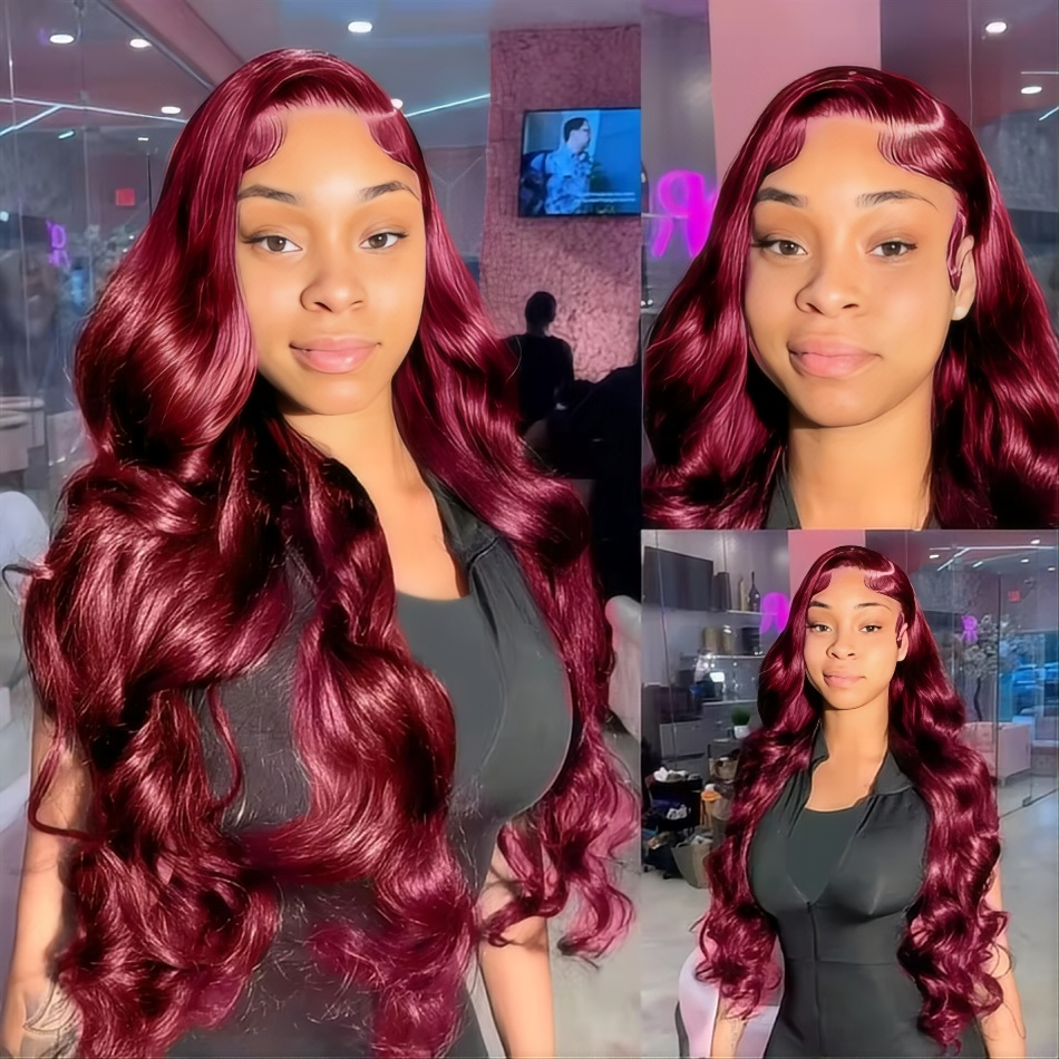99j Burgundy Lace Front Wig Hu – Wine & Beer Shop Photos Bewertung und Preis