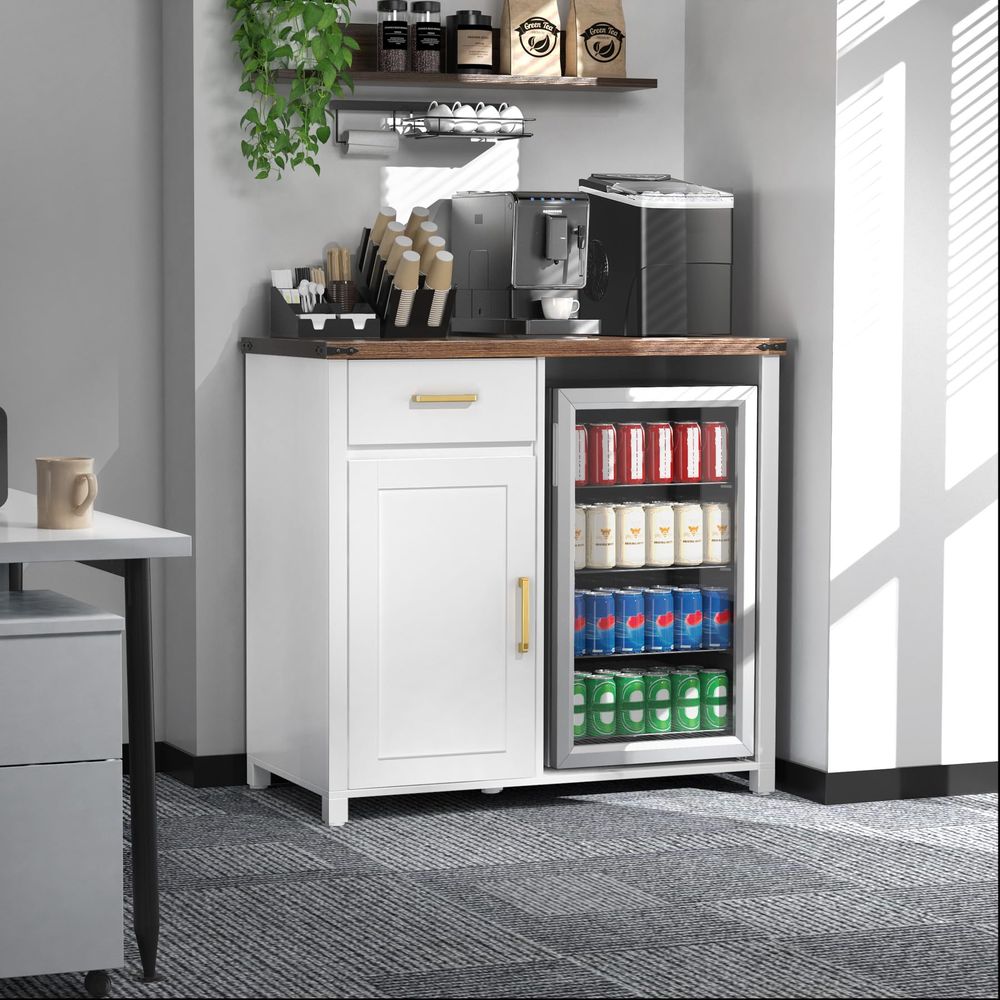 Coffee Bar with Mini Fridge Sp – Wine & Beer Shop Photos Bewertung und Preis
